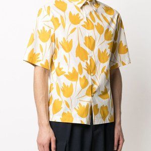 Sandro Yellow Tulips Shirt